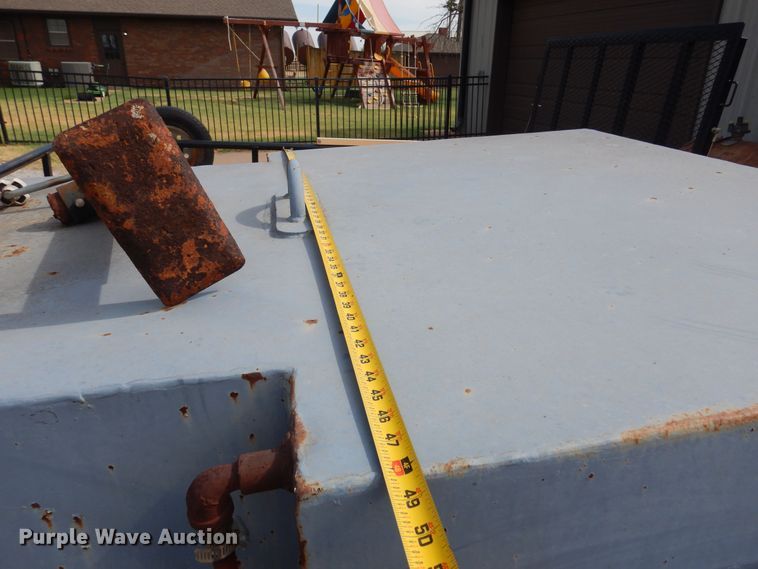 image for item KI9292 Shop built  fuel trailer