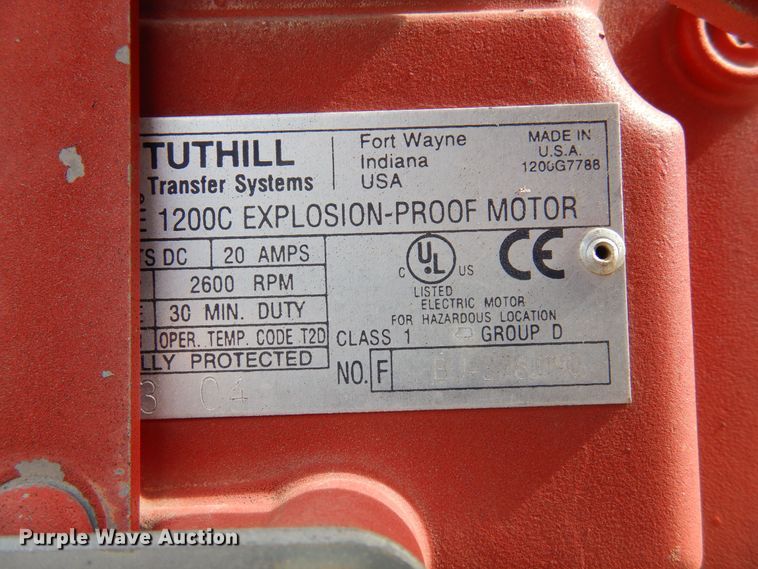 image for item KI9292 Shop built  fuel trailer