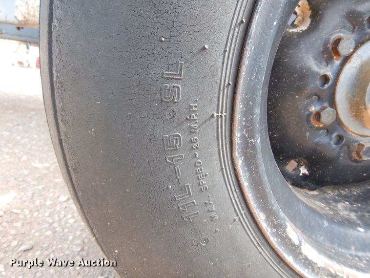 image for item KI9292 Shop built  fuel trailer