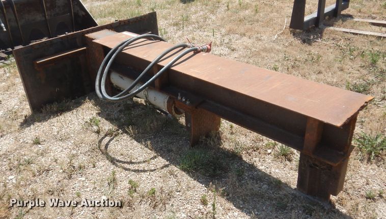 image for item KI9299 Shop built  skid steer log splitter