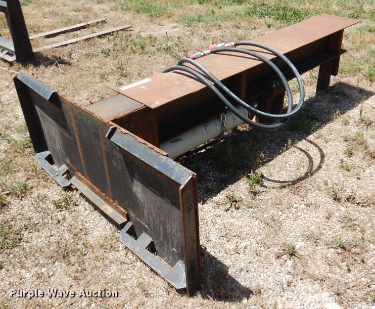 image for item KI9299 Shop built  skid steer log splitter