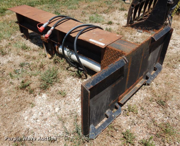 image for item KI9299 Shop built  skid steer log splitter