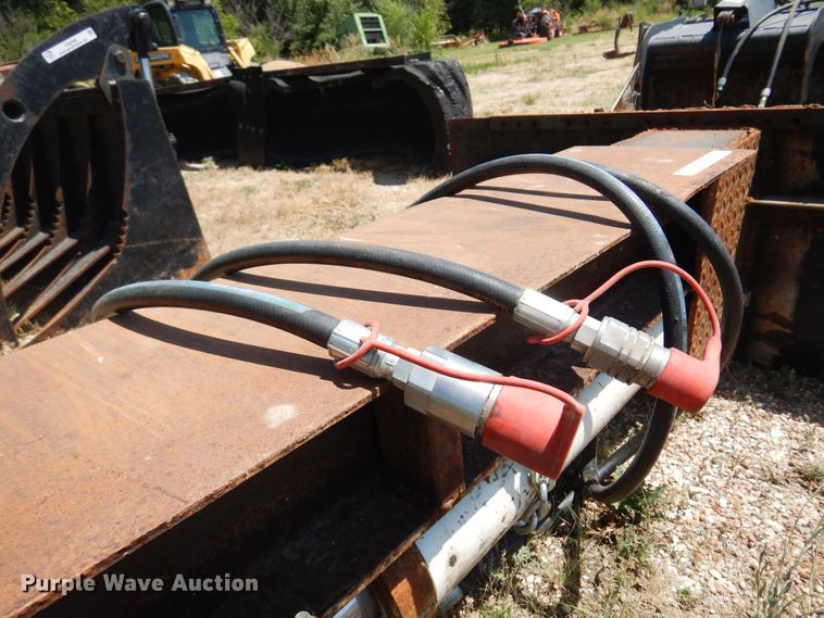 image for item KI9299 Shop built  skid steer log splitter