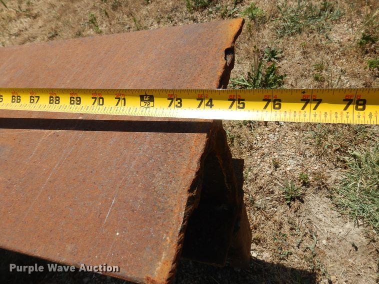 image for item KI9299 Shop built  skid steer log splitter