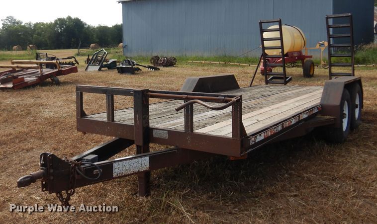 image for item KI9307 2000 Blair  equipment trailer