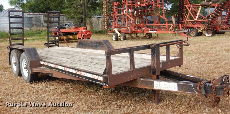 image for item KI9307 2000 Blair  equipment trailer