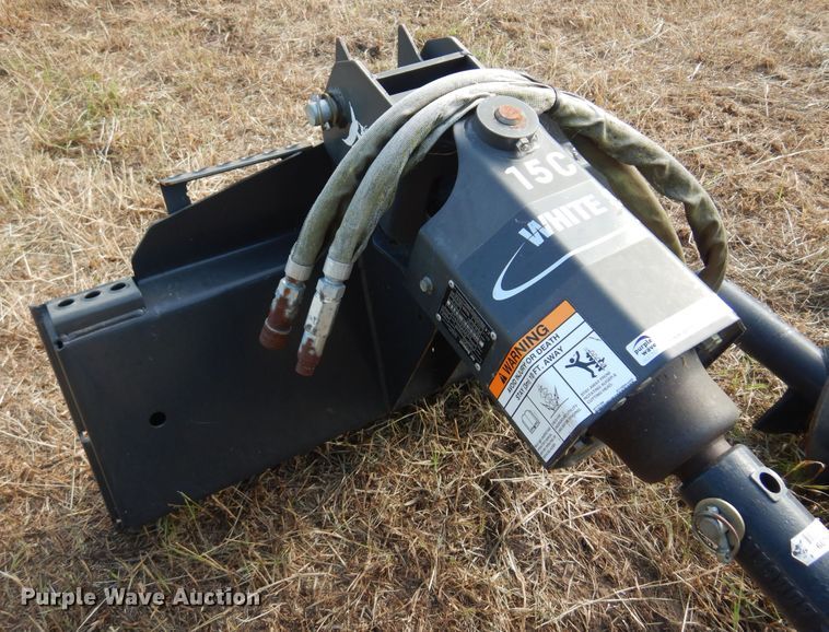 image for item KI9310 Bobcat 15C  skid steer auger