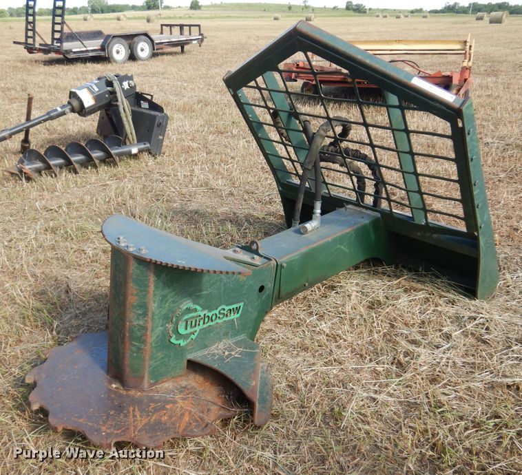 image for item KI9311 2012 Dougherty Forestry TQR  skid steer tree saw