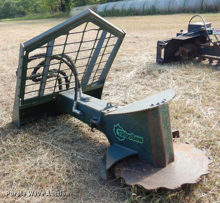 image for item KI9311 2012 Dougherty Forestry TQR  skid steer tree saw