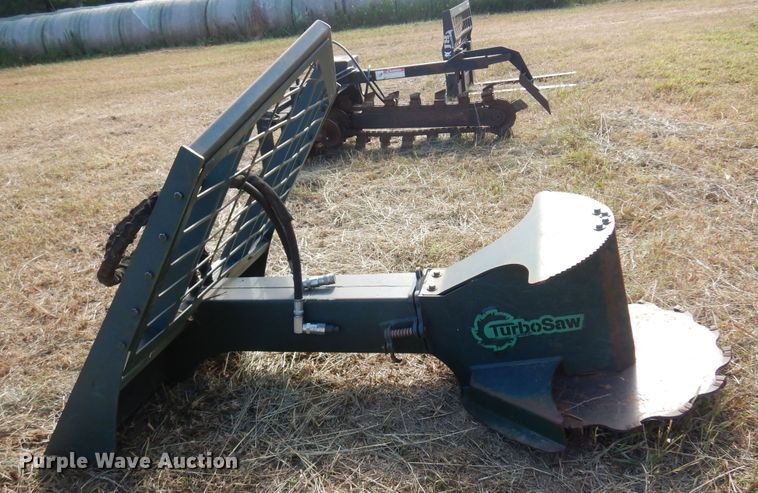 image for item KI9311 2012 Dougherty Forestry TQR  skid steer tree saw