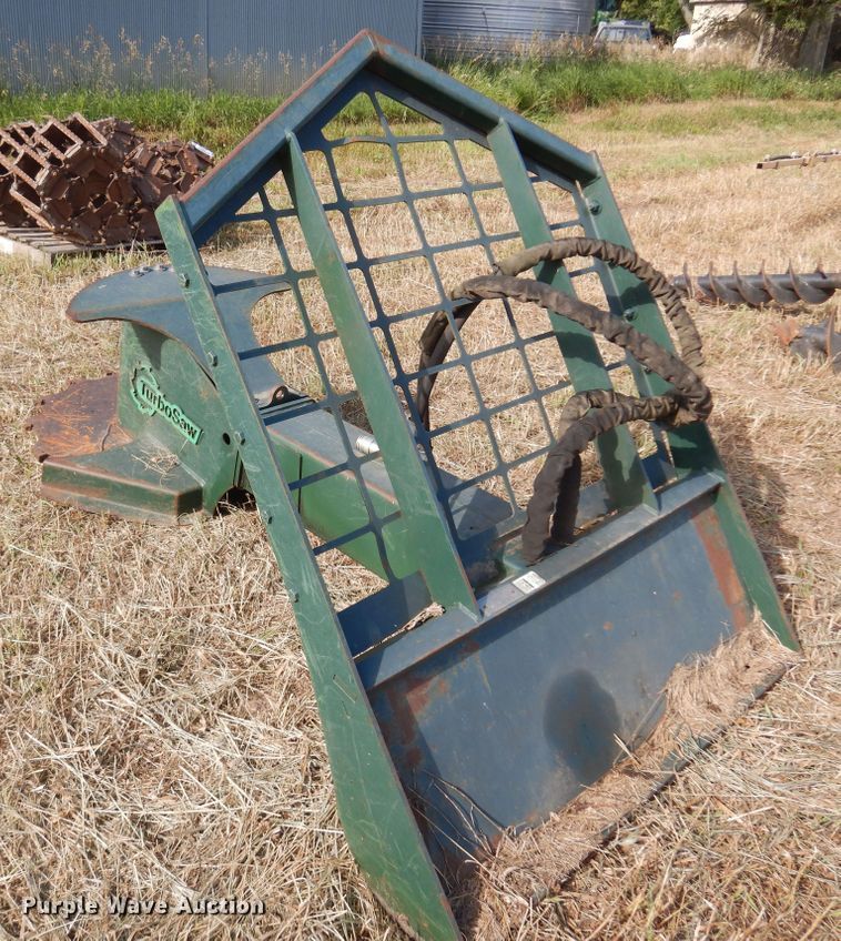 image for item KI9311 2012 Dougherty Forestry TQR  skid steer tree saw