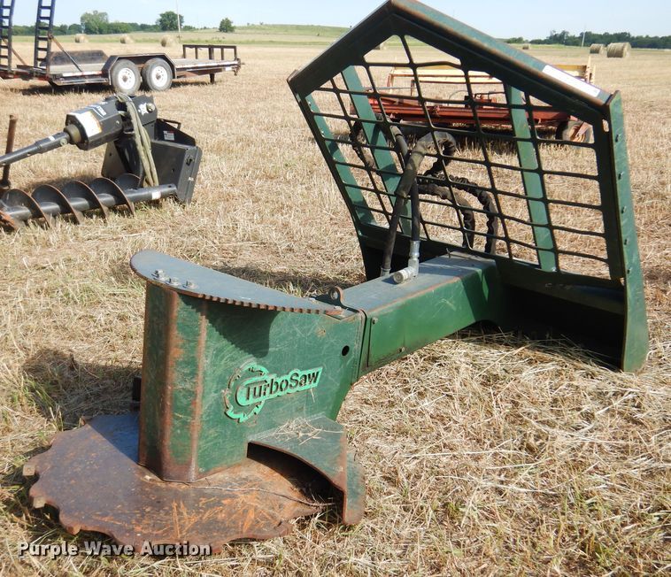 image for item KI9311 2012 Dougherty Forestry TQR  skid steer tree saw