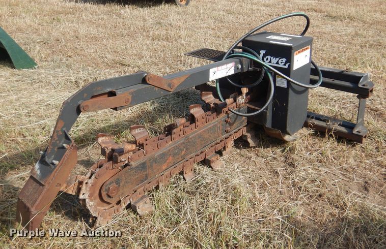 image for item KI9312 Lowe 14C  skid steer trencher