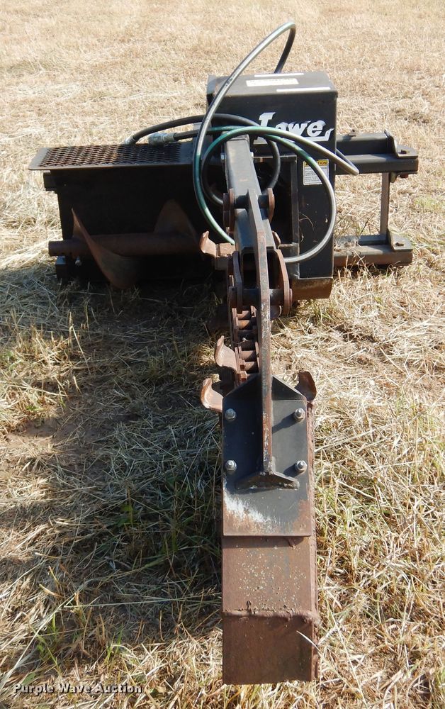 image for item KI9312 Lowe 14C  skid steer trencher