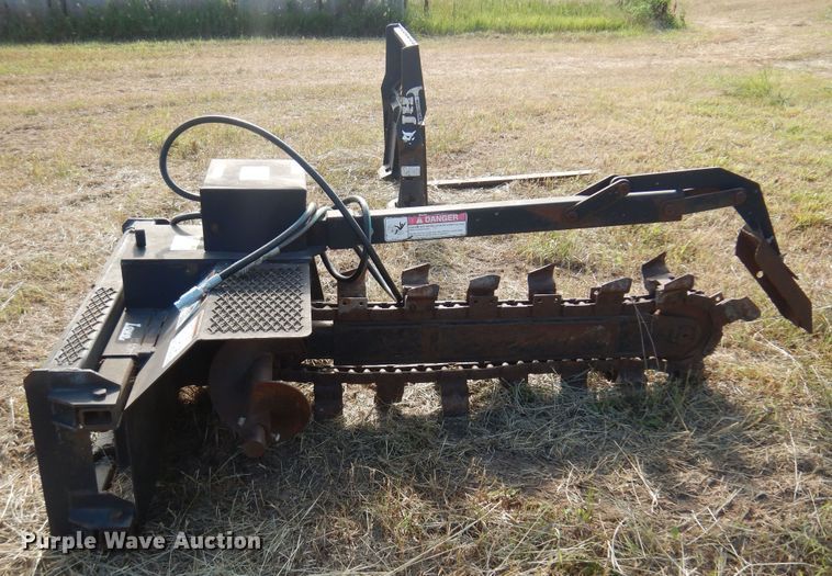 image for item KI9312 Lowe 14C  skid steer trencher
