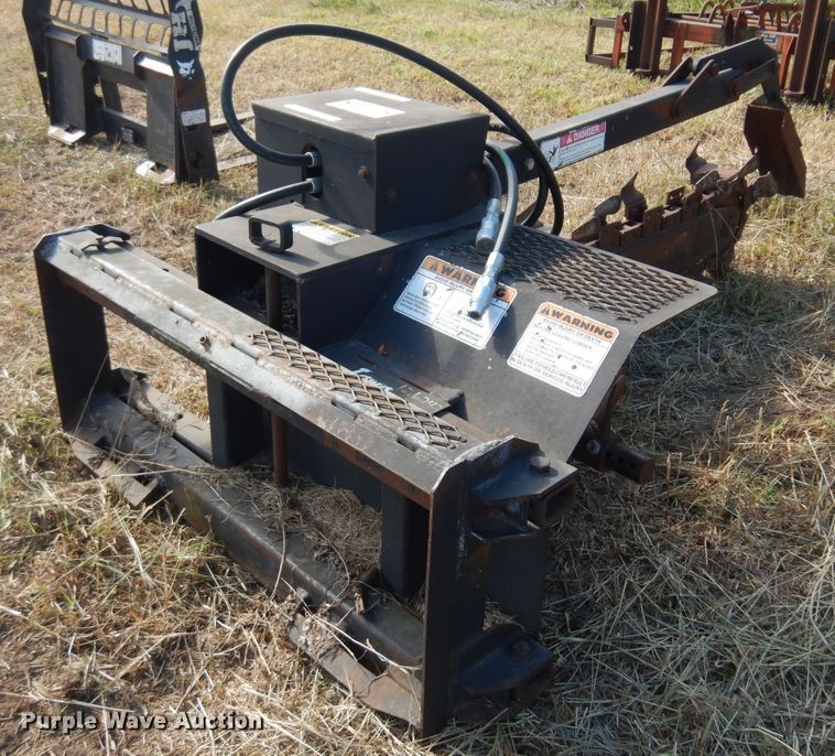 image for item KI9312 Lowe 14C  skid steer trencher