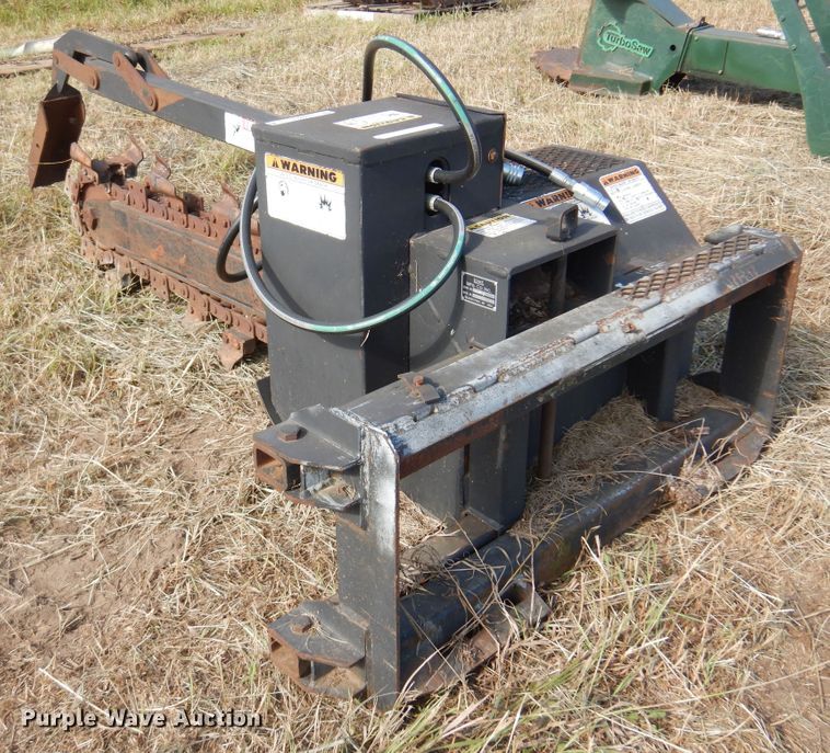 image for item KI9312 Lowe 14C  skid steer trencher