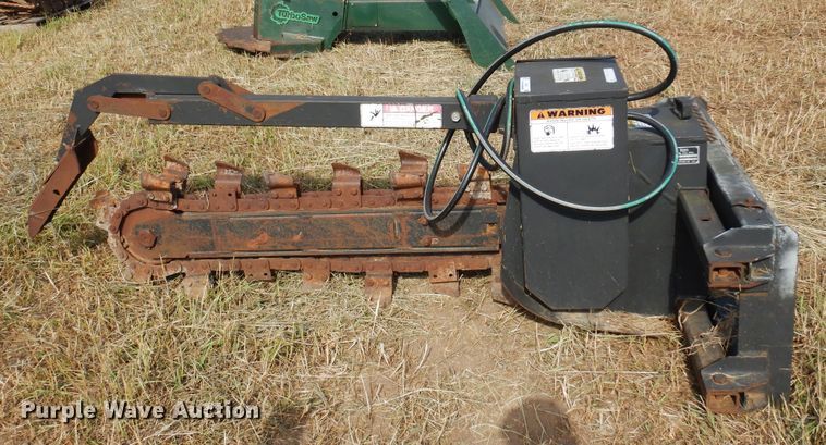 image for item KI9312 Lowe 14C  skid steer trencher
