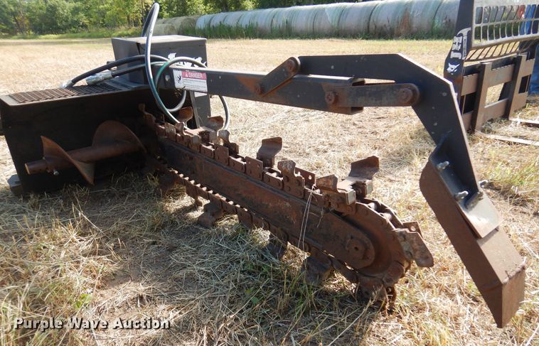 image for item KI9312 Lowe 14C  skid steer trencher