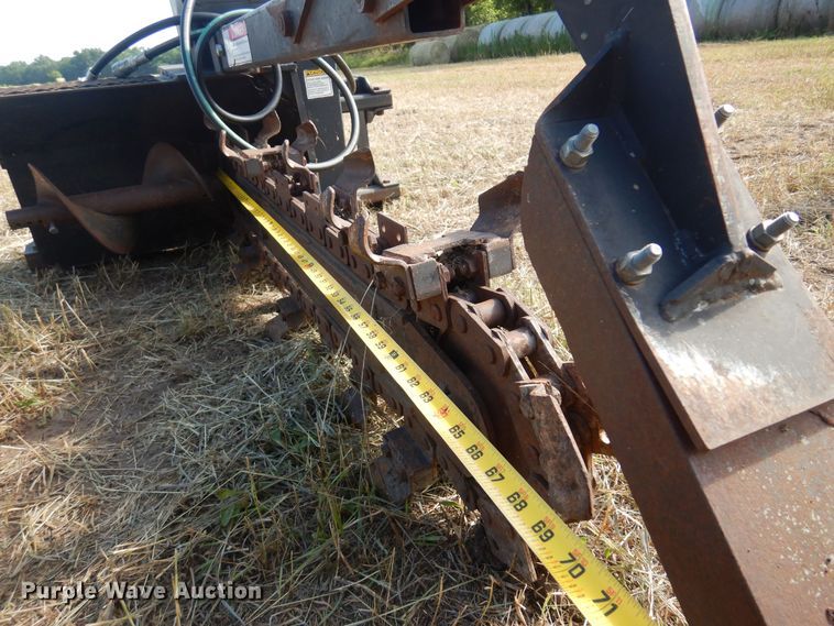 image for item KI9312 Lowe 14C  skid steer trencher