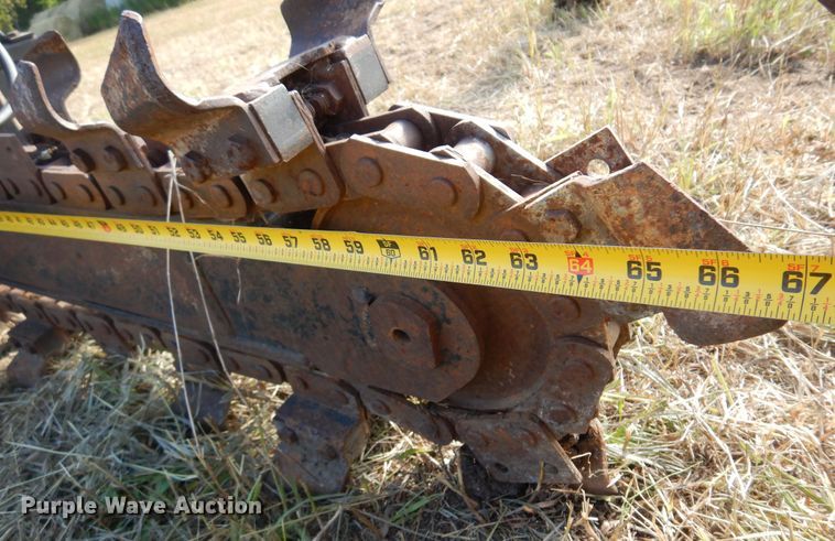 image for item KI9312 Lowe 14C  skid steer trencher