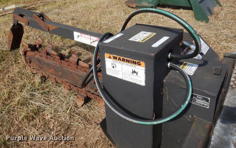 image for item KI9312 Lowe 14C  skid steer trencher