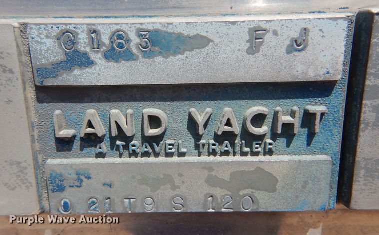 image for item KI9348 1969 Airstream Globe Trotter  camper