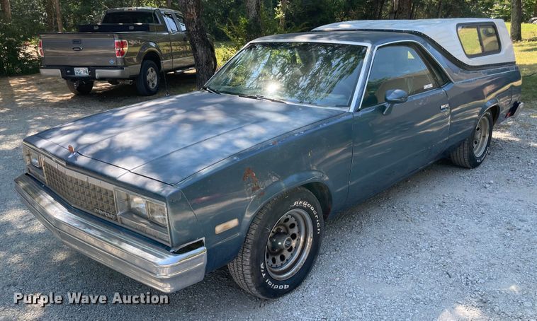 image for item KJ9750 1984 Chevrolet El Camino SS