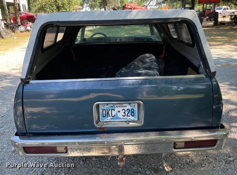 image for item KJ9750 1984 Chevrolet El Camino SS