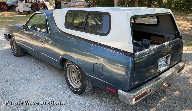 image for item KJ9750 1984 Chevrolet El Camino SS