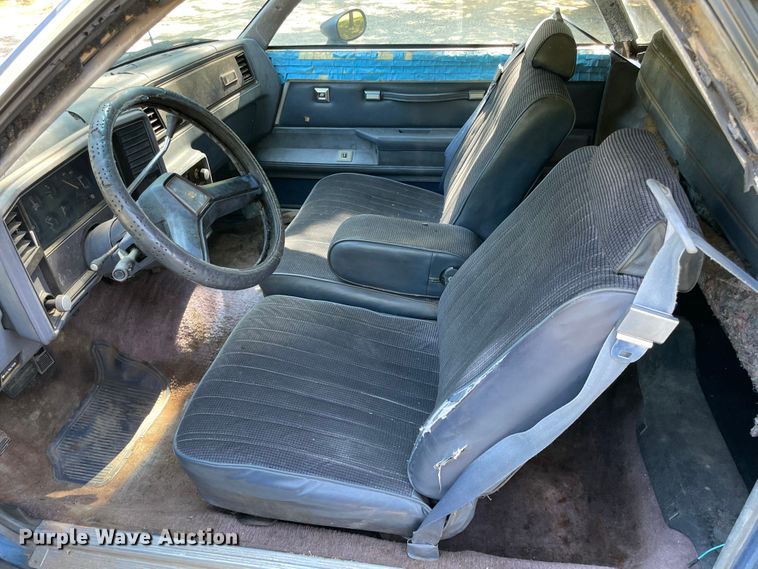 image for item KJ9750 1984 Chevrolet El Camino SS