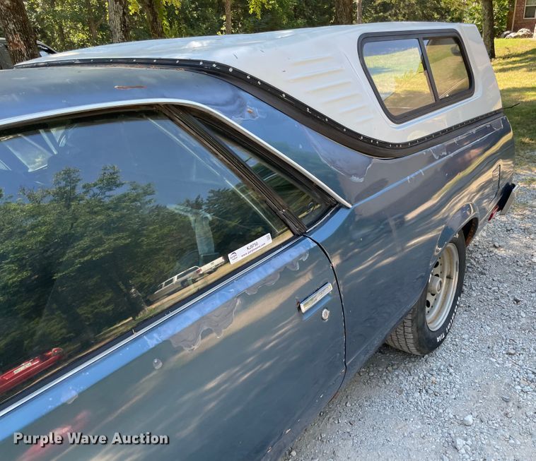 image for item KJ9750 1984 Chevrolet El Camino SS