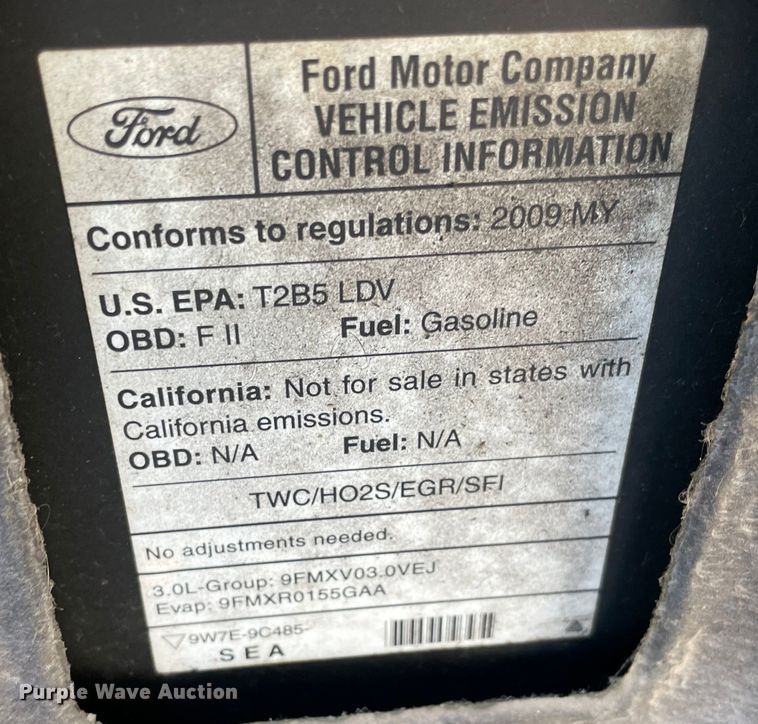 image for item KJ9751 2008 Ford Fusion SE