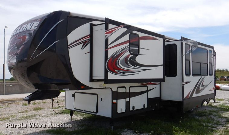 image for item KP9510 2013 Heartland Cyclone 3110  toy hauler camper