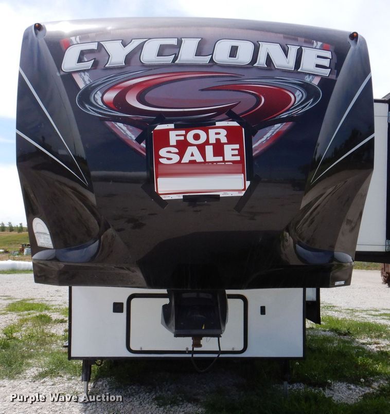 image for item KP9510 2013 Heartland Cyclone 3110  toy hauler camper