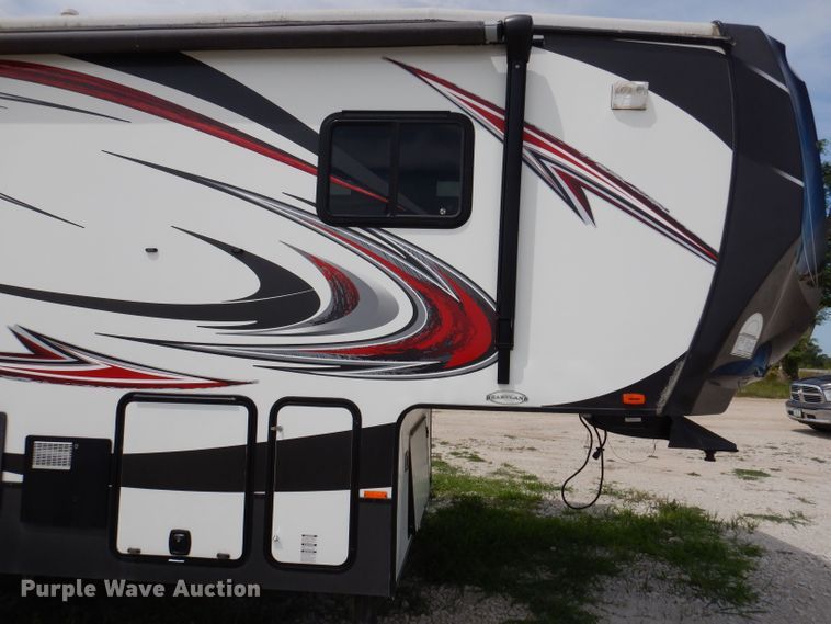 image for item KP9510 2013 Heartland Cyclone 3110  toy hauler camper