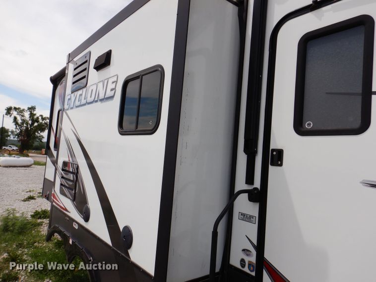 image for item KP9510 2013 Heartland Cyclone 3110  toy hauler camper