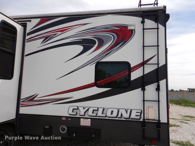 image for item KP9510 2013 Heartland Cyclone 3110  toy hauler camper