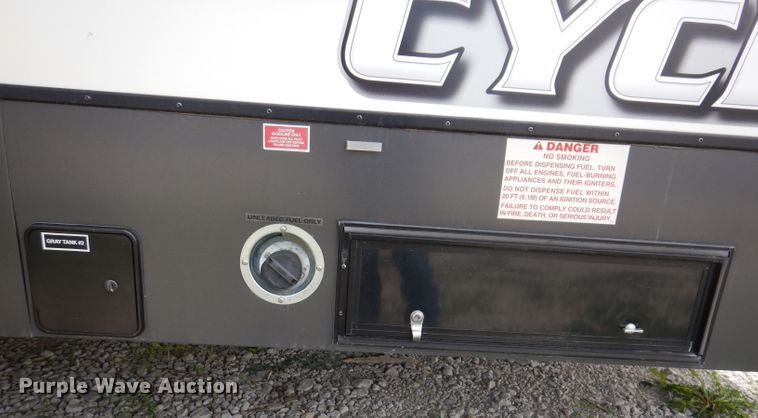 image for item KP9510 2013 Heartland Cyclone 3110  toy hauler camper