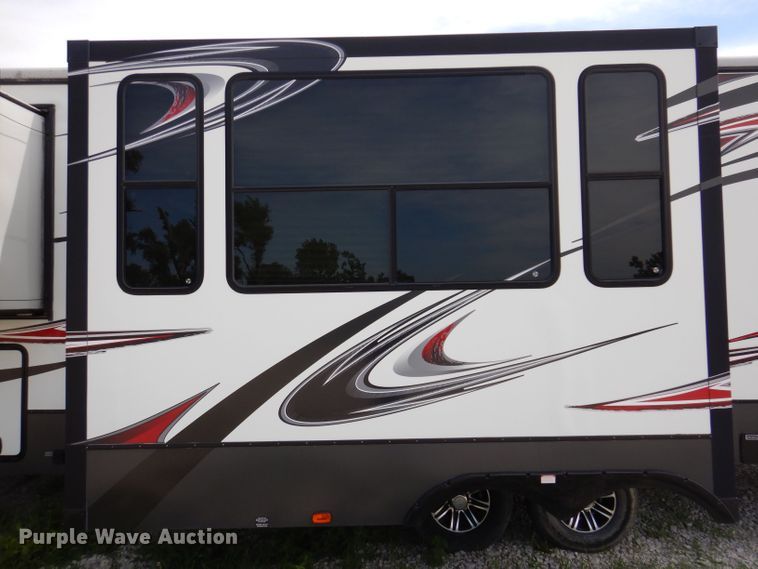 image for item KP9510 2013 Heartland Cyclone 3110  toy hauler camper