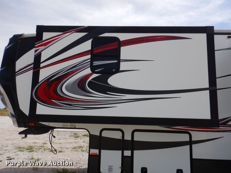 image for item KP9510 2013 Heartland Cyclone 3110  toy hauler camper