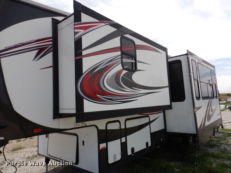 image for item KP9510 2013 Heartland Cyclone 3110  toy hauler camper