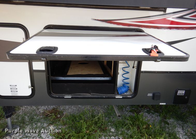 image for item KP9510 2013 Heartland Cyclone 3110  toy hauler camper