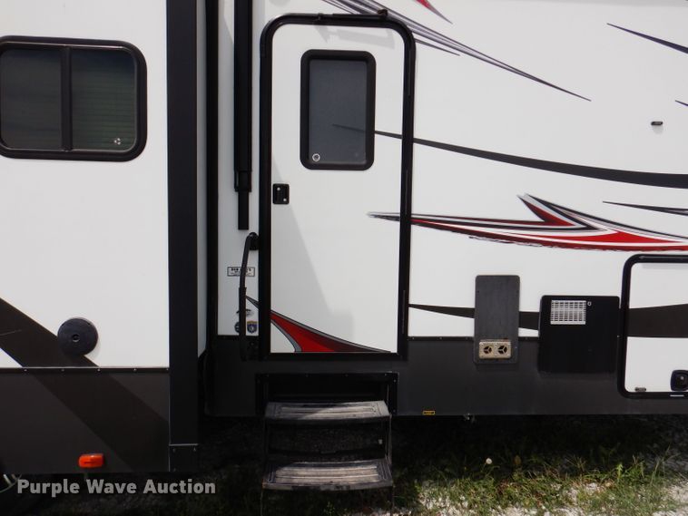 image for item KP9510 2013 Heartland Cyclone 3110  toy hauler camper