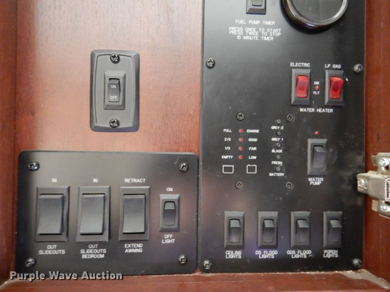 image for item KP9510 2013 Heartland Cyclone 3110  toy hauler camper