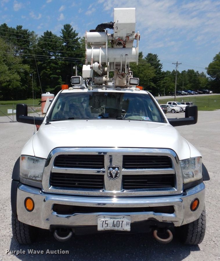 image for item KR9124 2012 Dodge Ram 5500HD  bucket truck