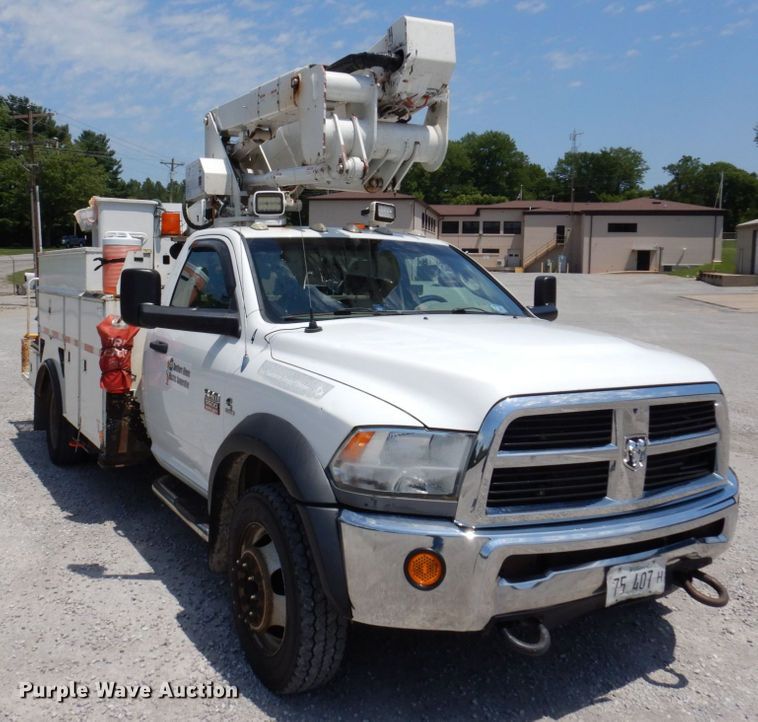 image for item KR9124 2012 Dodge Ram 5500HD  bucket truck