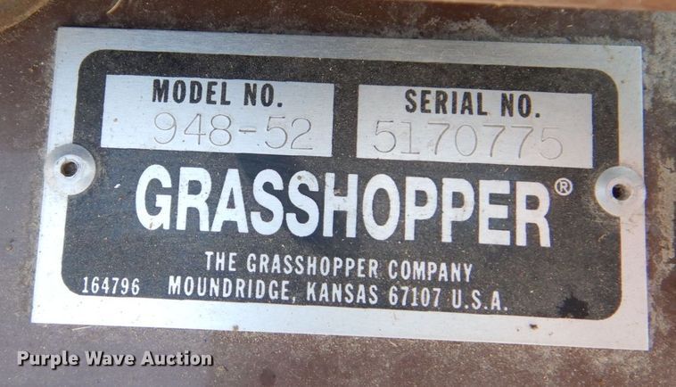 image for item KR9128 Grasshopper 616  ZTR lawn mower