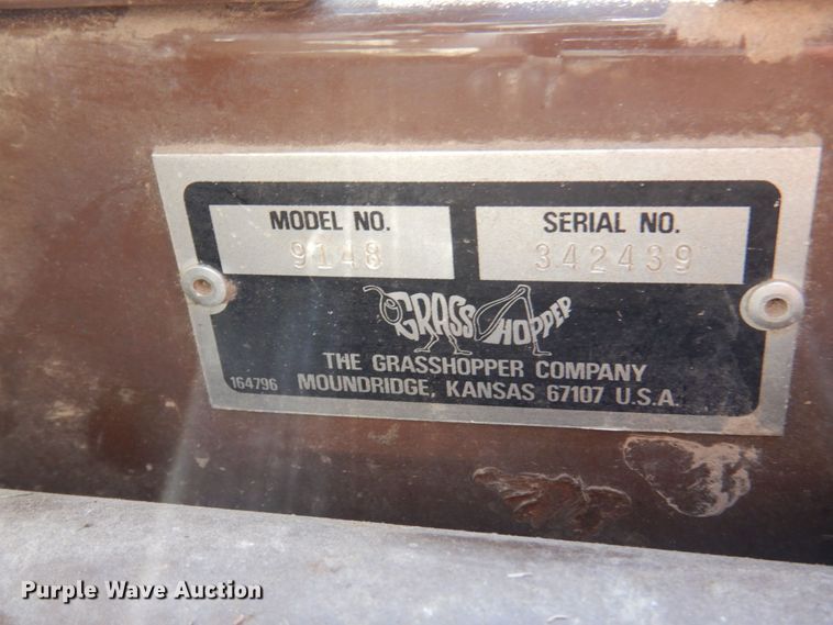 image for item KR9128 Grasshopper 616  ZTR lawn mower