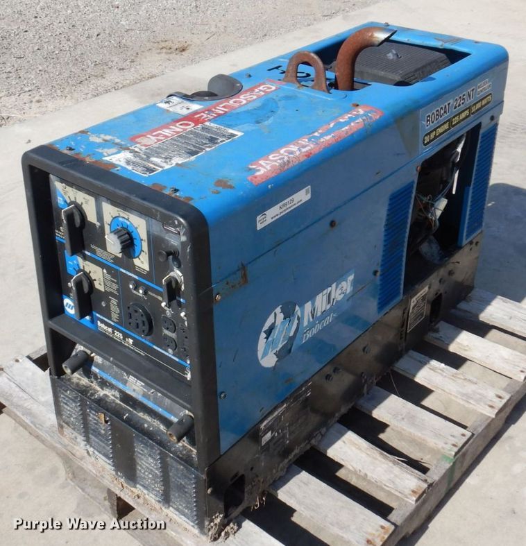 image for item KR9129 Miller Bobcat 225NT  welder/generator